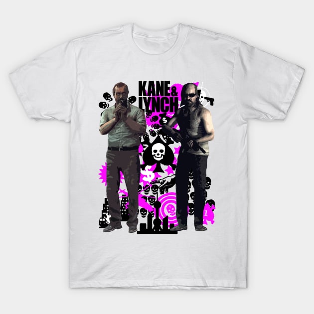 Kane & Lynch T-Shirt by red-leaf